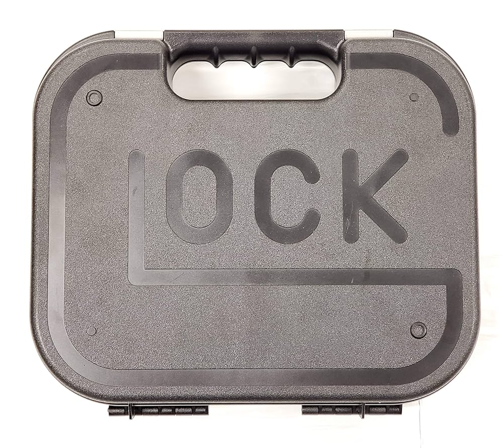 Amazon.com: Glock OEM Pistol Case With Logo and Eggshell